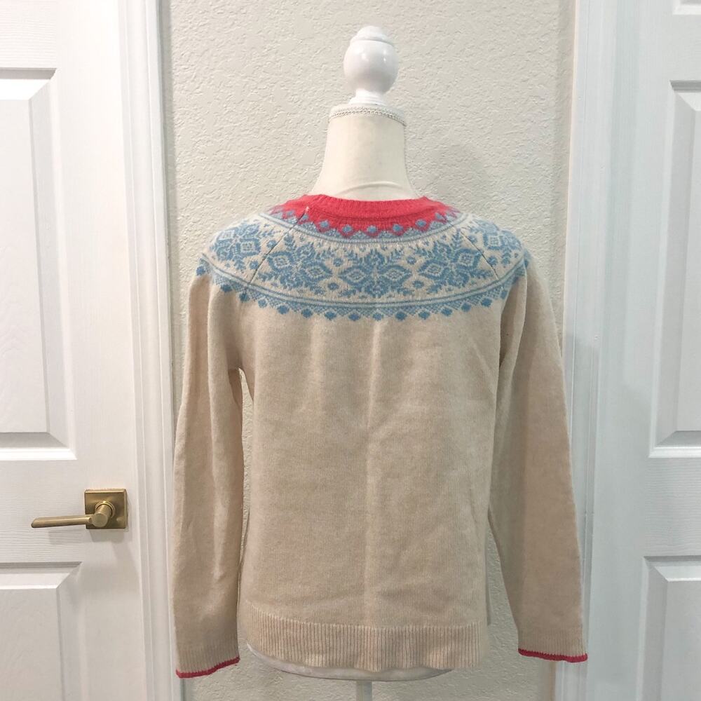 Tabitha Webb Fair Isle Nordic Wool Blend Sweater - Picture 4 of 9